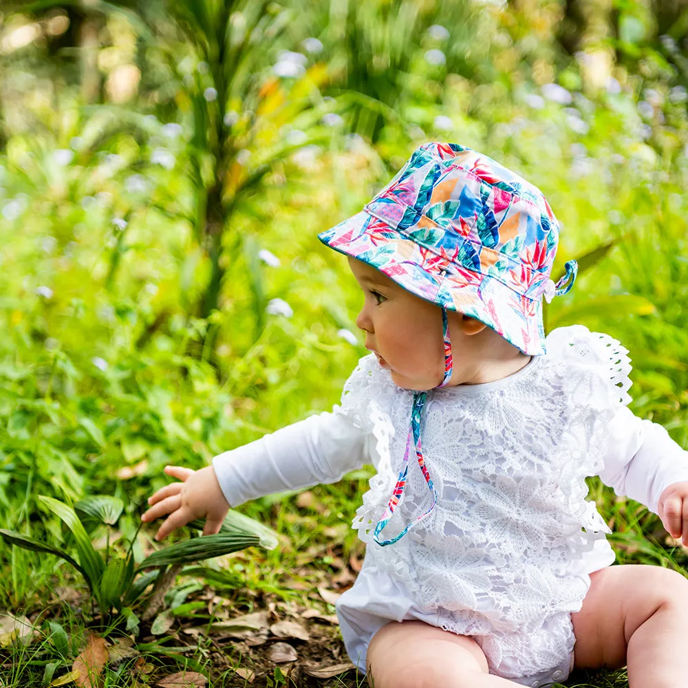 PARADISE REVERSIBLE BUCKET HAT - 4 Sizes