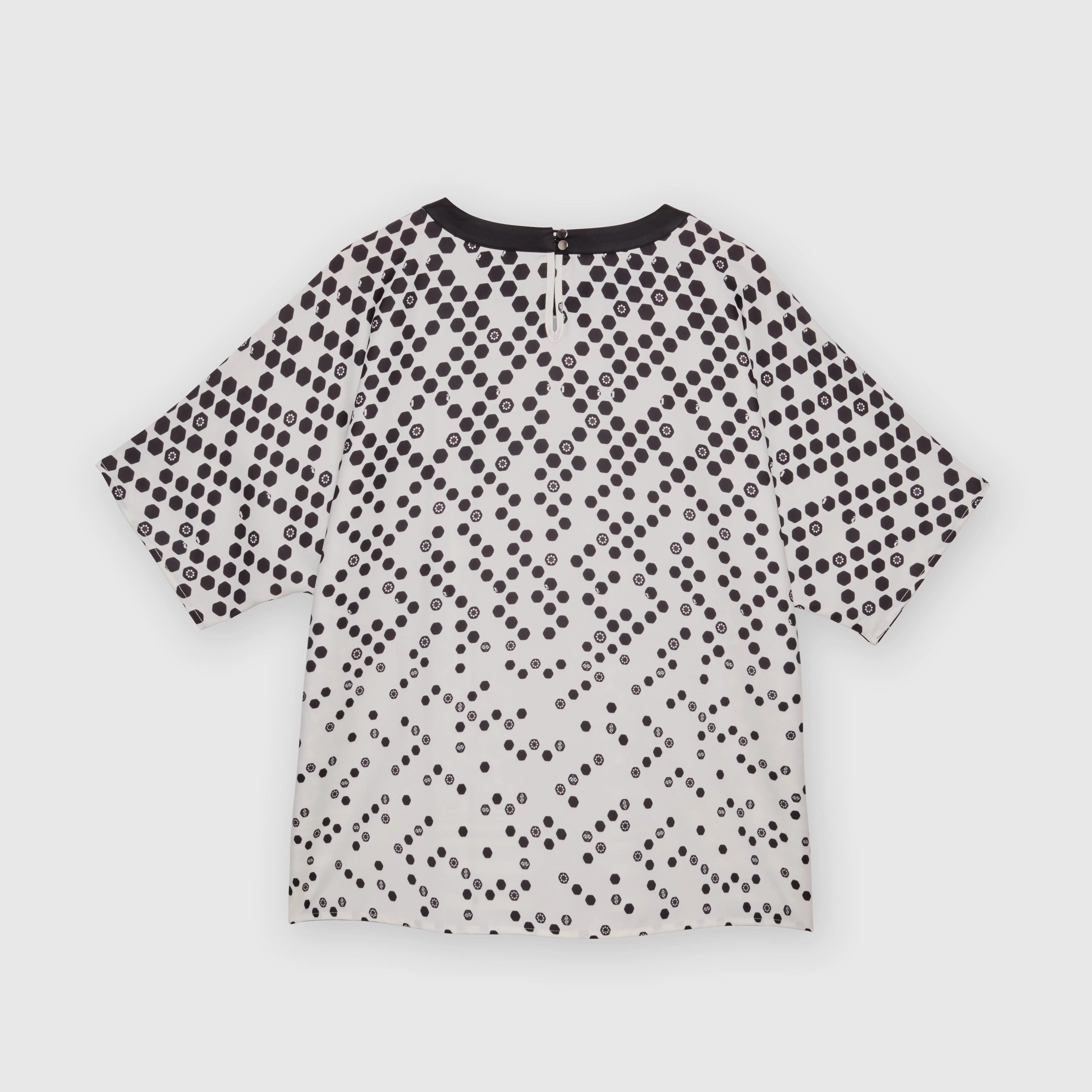 Printed Batwing Top