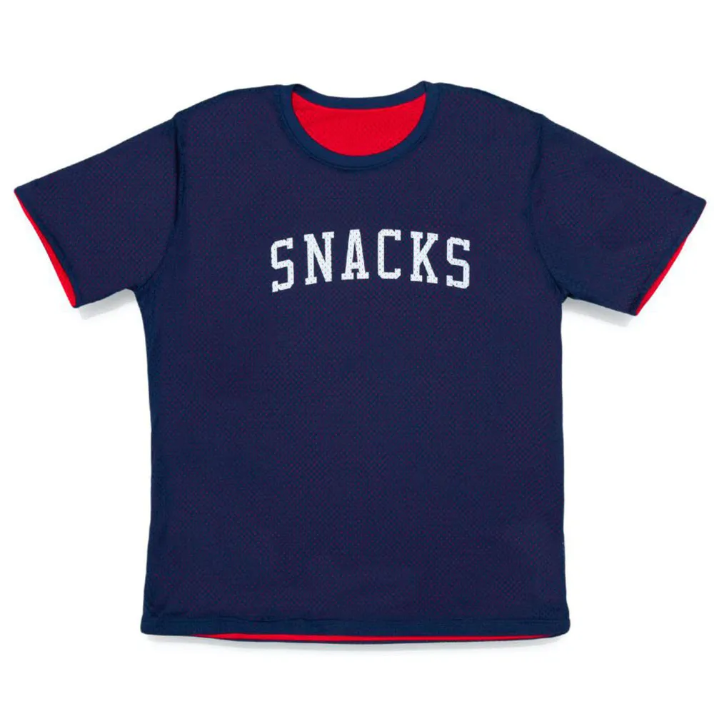 Quarter Snacks Snack Arch Reversible Jersey Navy/Scarlet