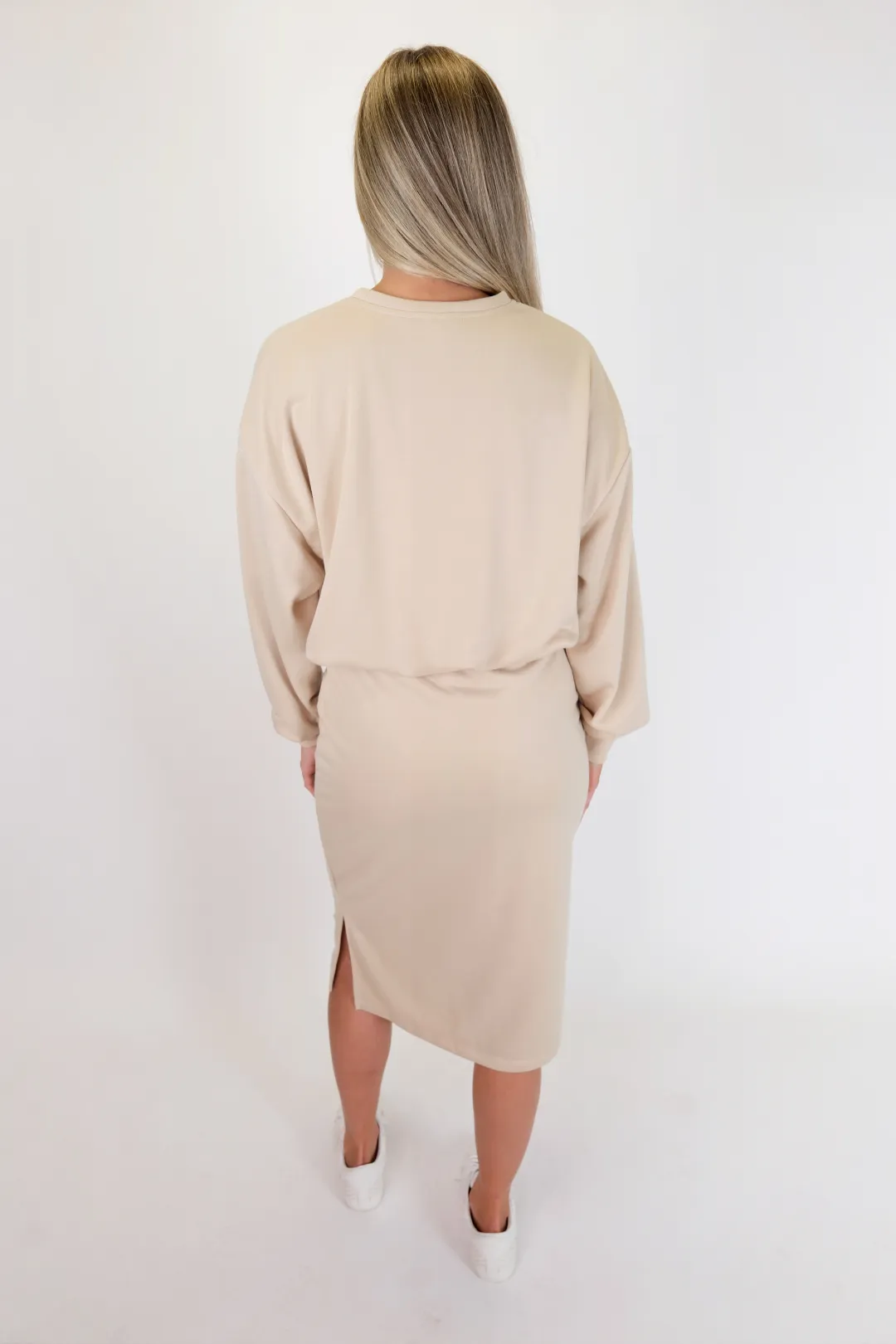 Quiet Luxury Midi Set - Taupe