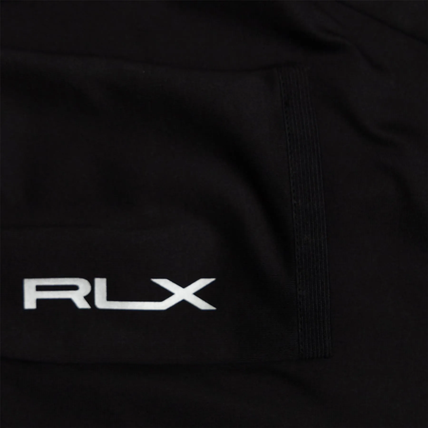 RLX Luxury Performance Jersey Half Zip Polo Black - 2024