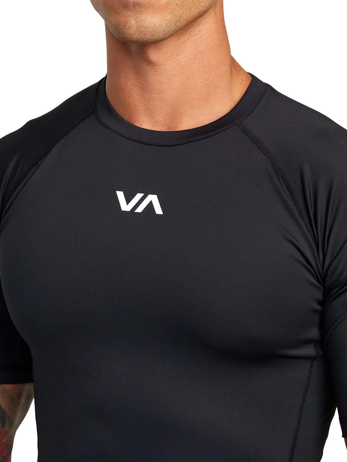 RVCA Men's Compressions Shirt