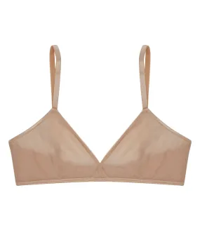 sheer tactel soft bra