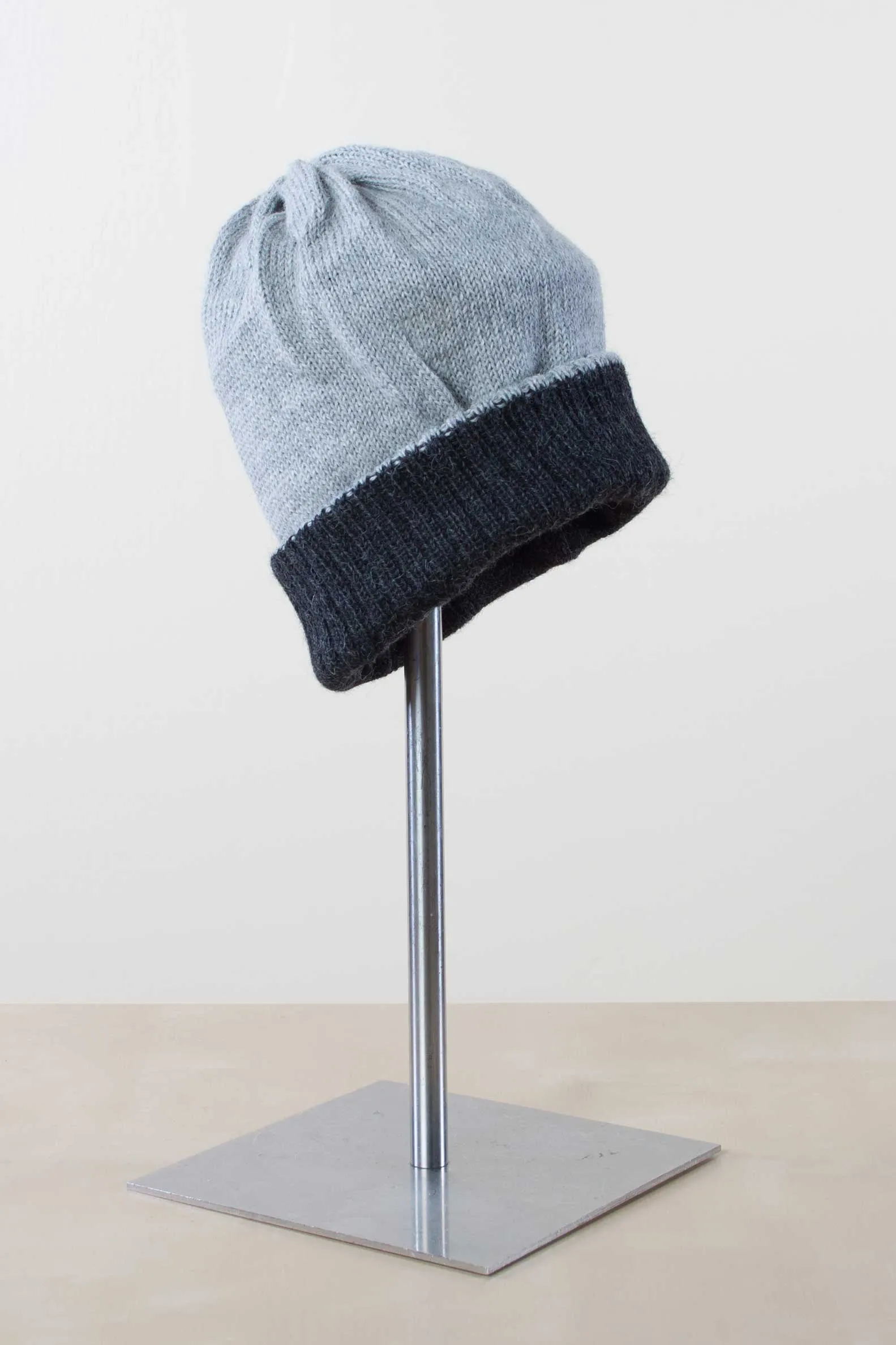 Simply Natural - Reversible Alpaca Ski Hat