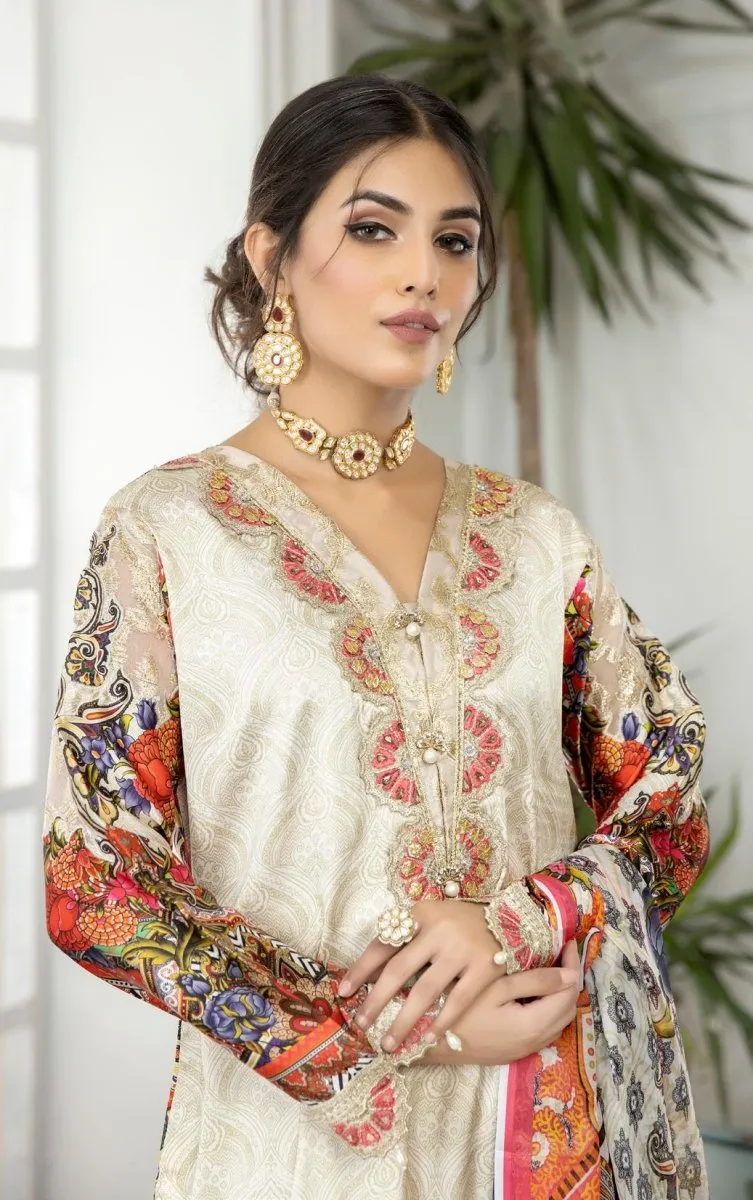 Simrans Luxury Silk 3 PC Suit SIM44