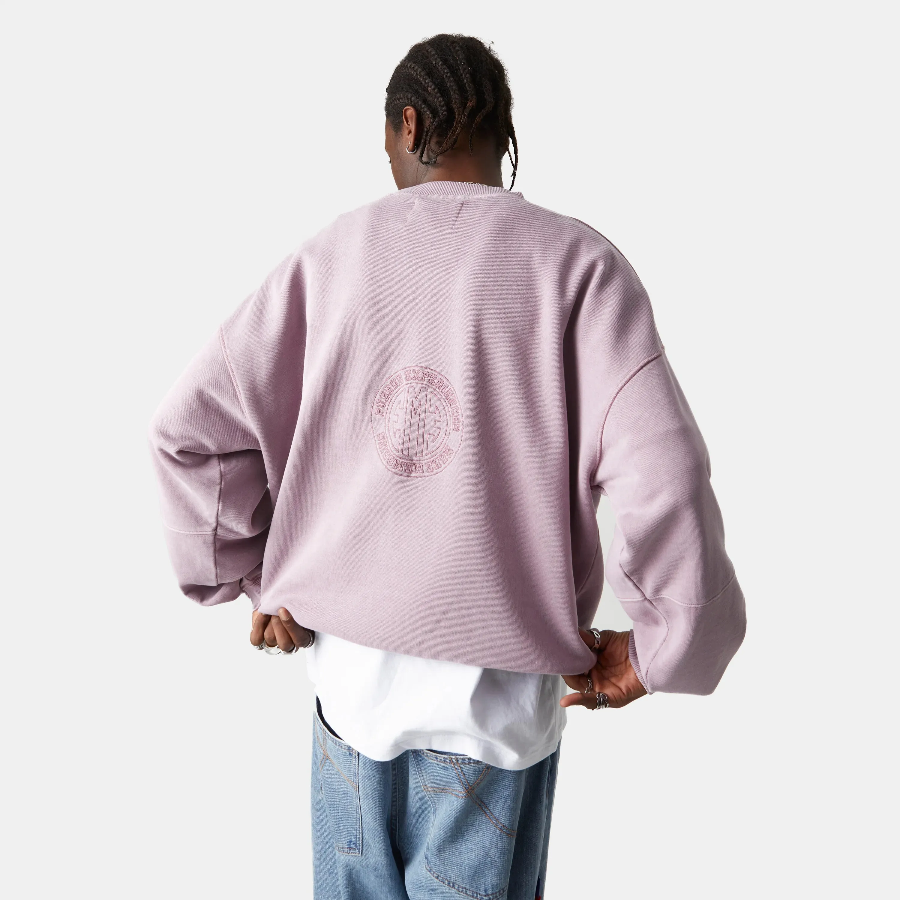 Streak Toadstool Oversized Crewneck