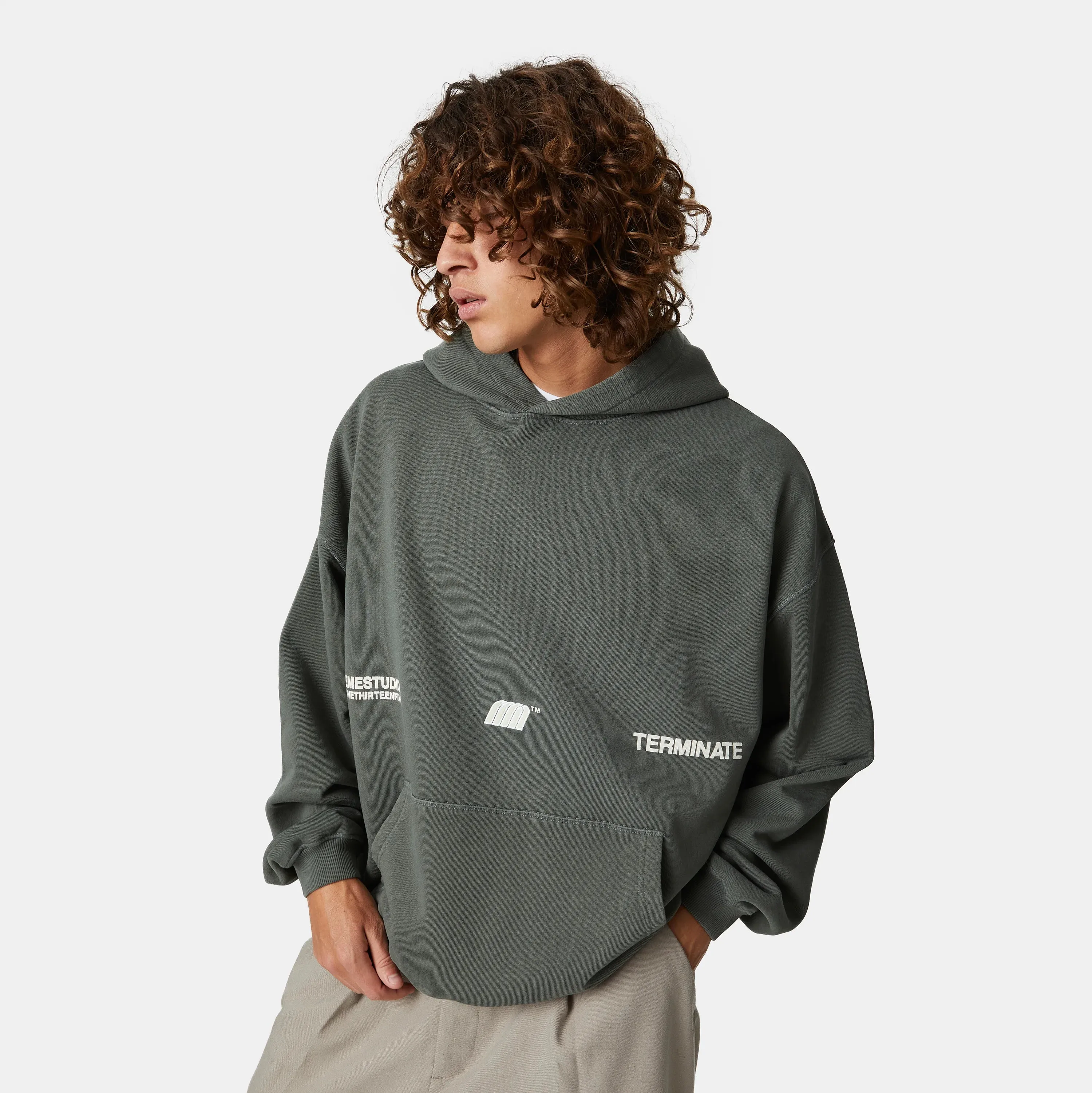 Terminate Hunt Oversized Hoodie