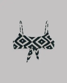 The Printed Bikini Top