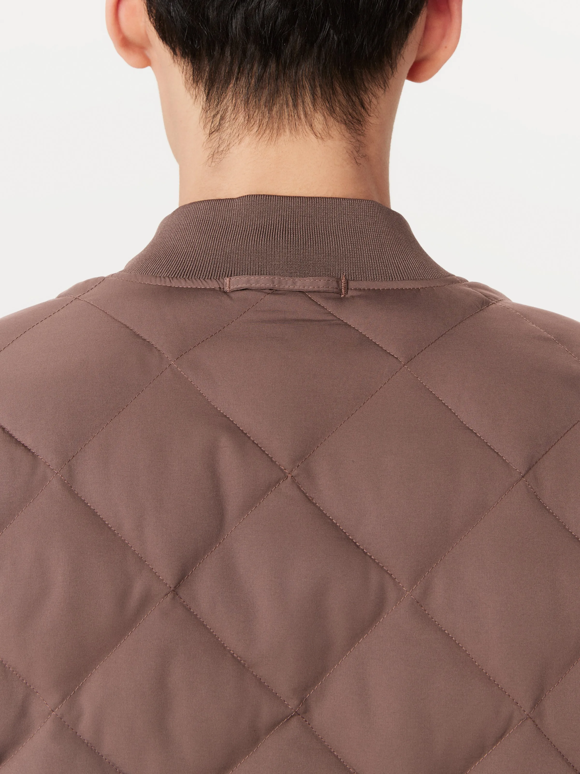 The Skyline Reversible Bomber in Dark Clay