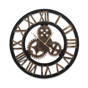 Vintage Luxury Wall Clock Large 3D