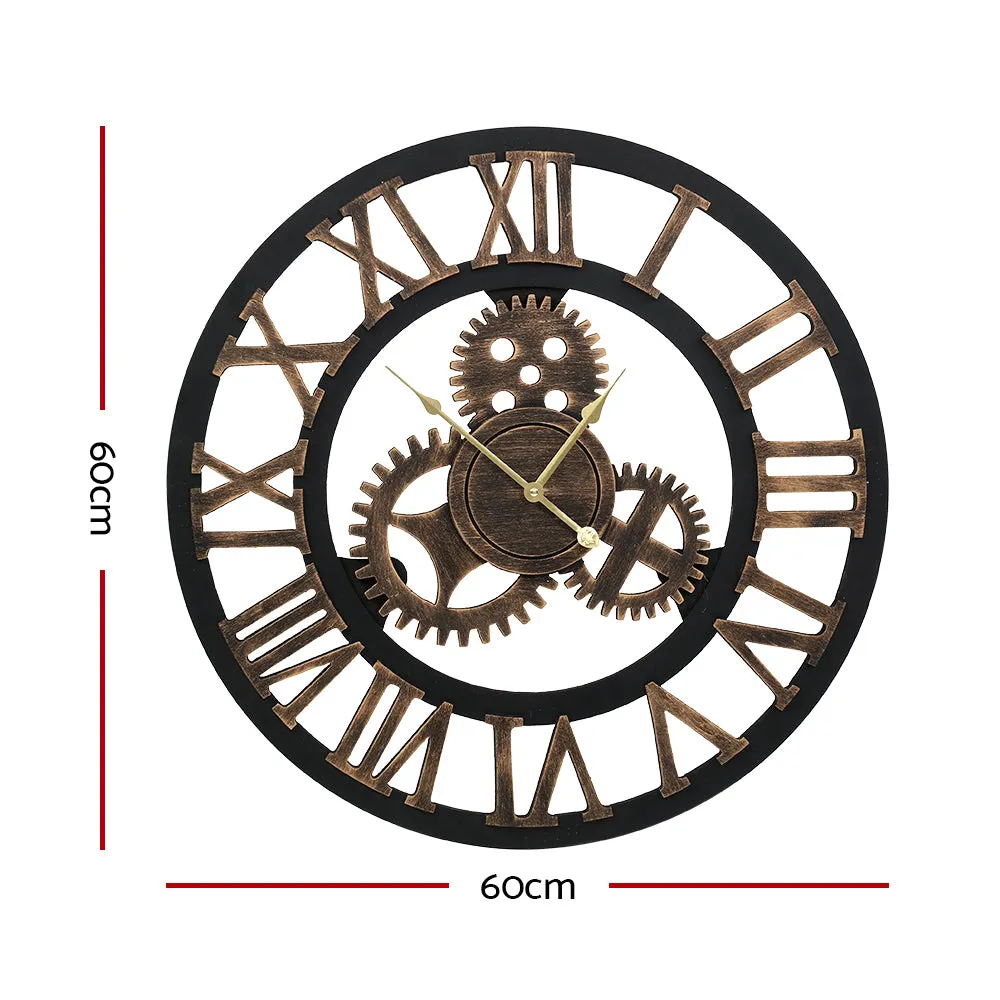 Vintage Luxury Wall Clock Large 3D